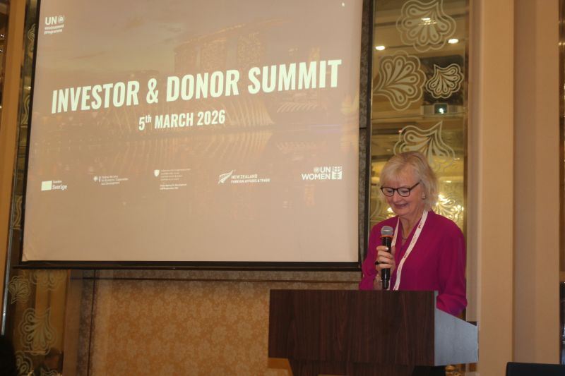 AnnaMaria Oltorp, Head of Development Cooperation Section, Regional Asia & the Pacific, Embassy of Sweden